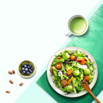 轻食蔬菜沙拉海报