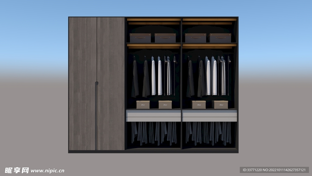 衣柜模型