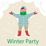 冬天玩雪
