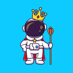 Q版宇航员 变国王