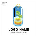 植物 logo 图片