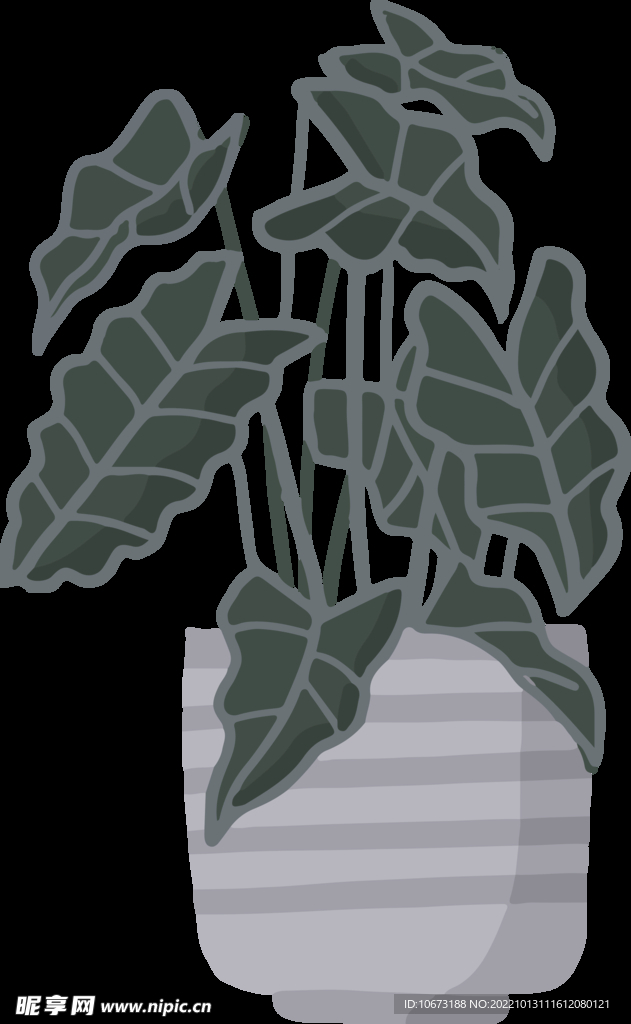 盆景盆栽免抠图