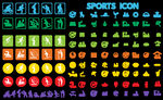 体育运动分析图标
