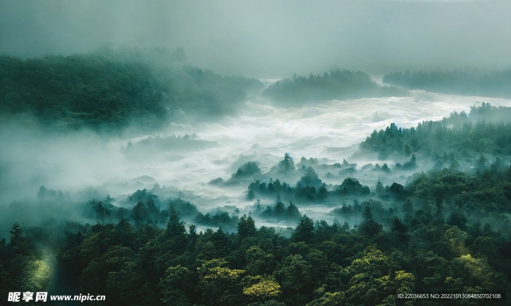 山川云海