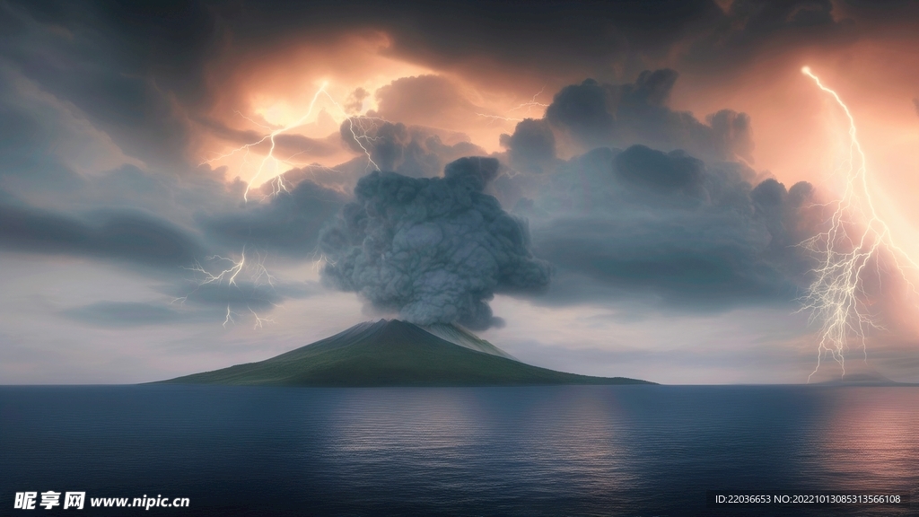 海上火山岛