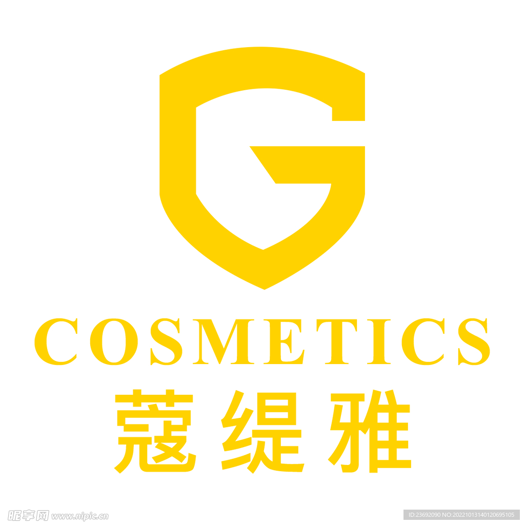 蔻缇雅logo源文件设计