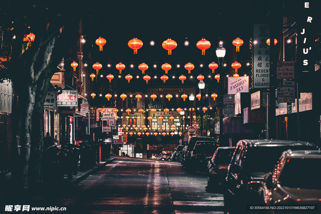 夜晚街道