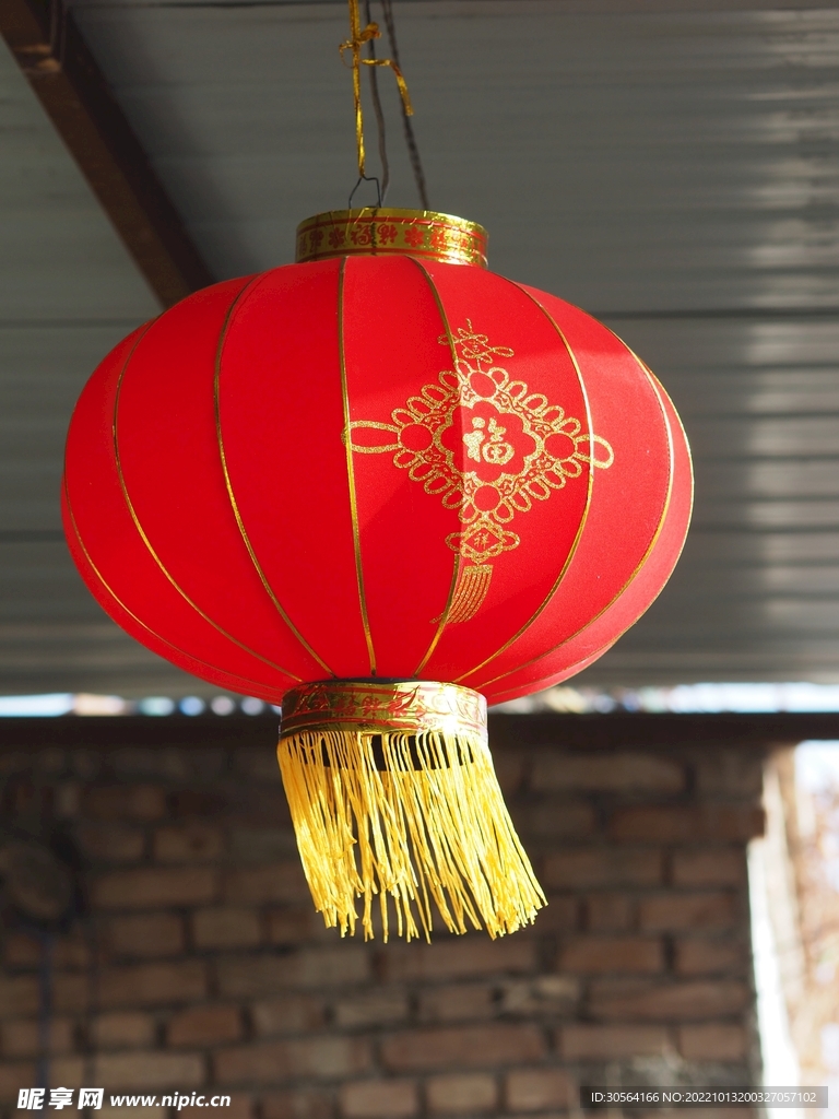 红色复古灯笼