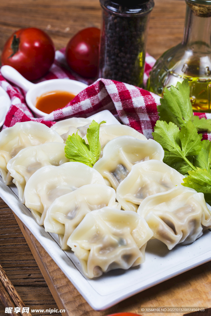 手工水饺美食