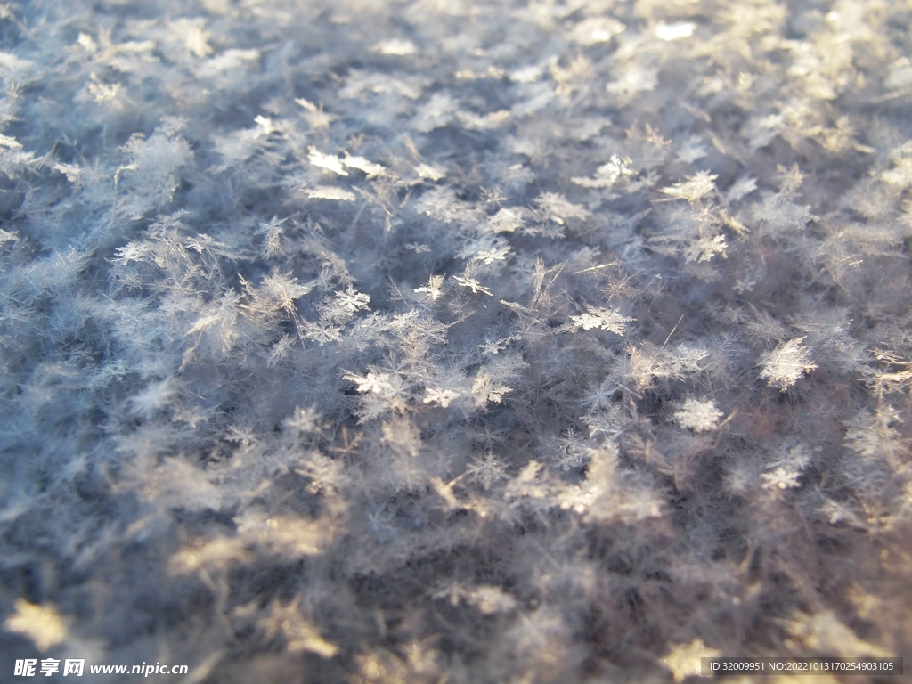 雪花 冰晶          
