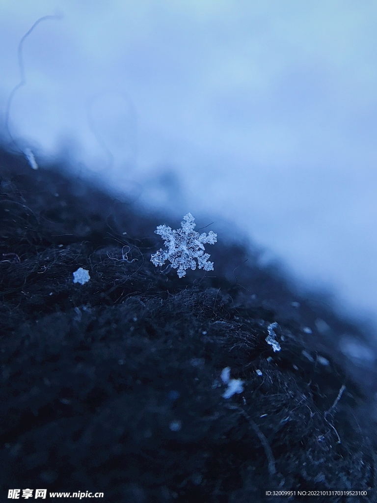 雪花 冰晶          