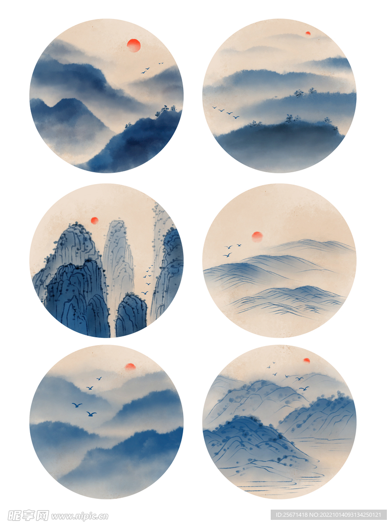 山素材