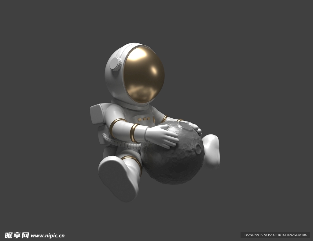 宇航员 3d元素