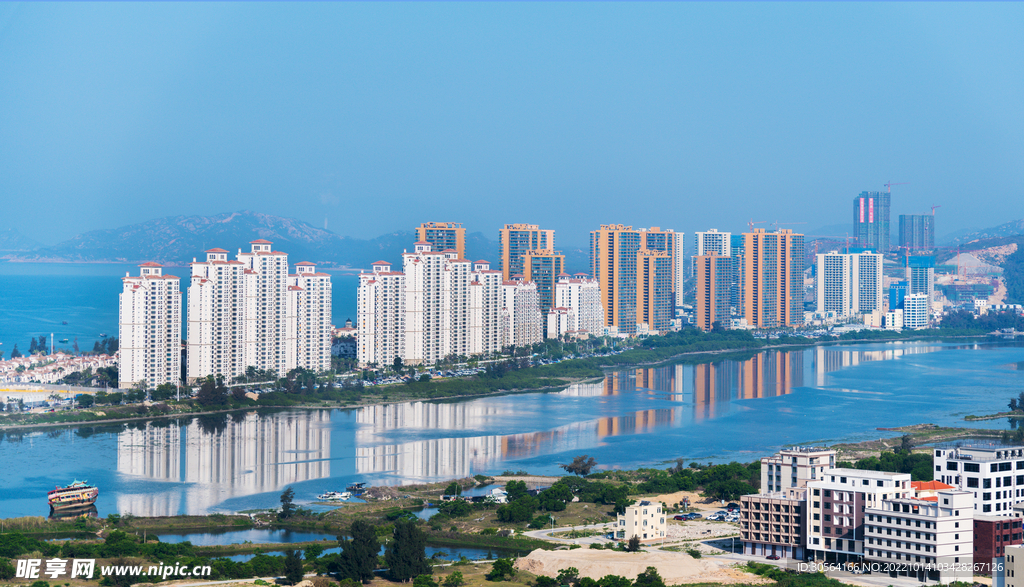 海边城市建筑