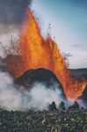 火山             