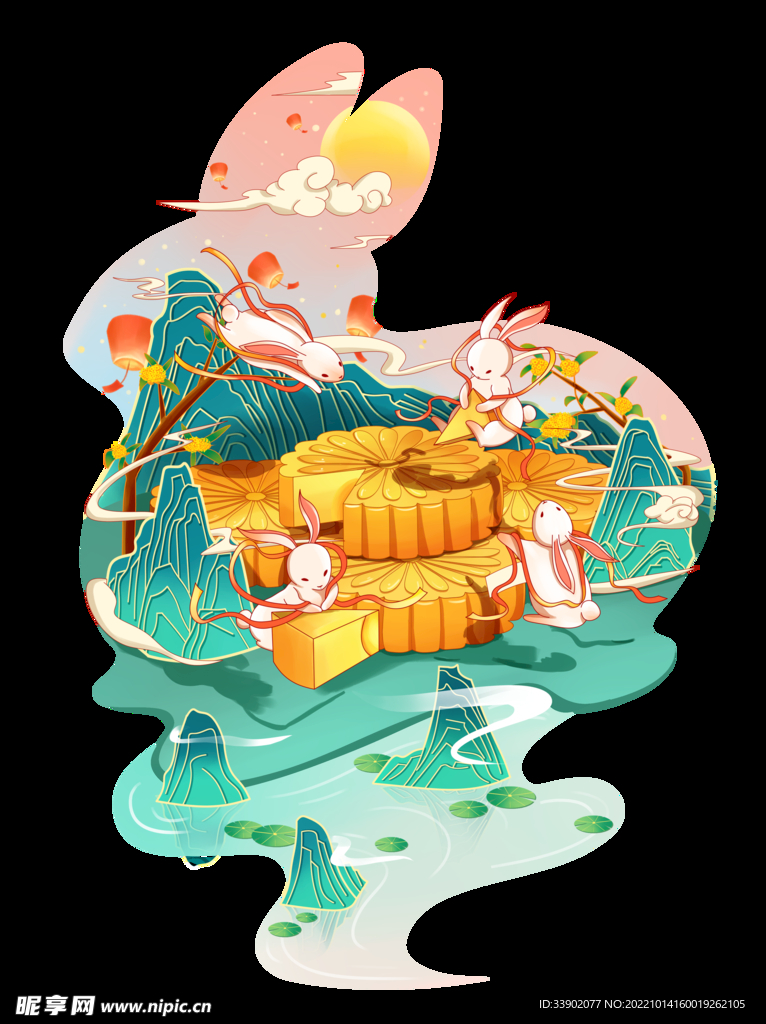 中国国潮 海报插画