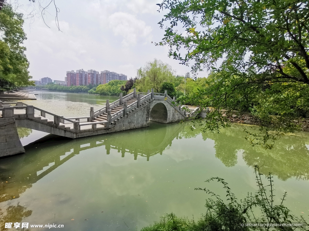 桥湖风景