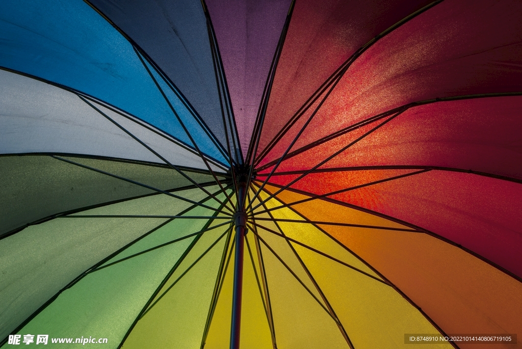 雨伞 彩虹