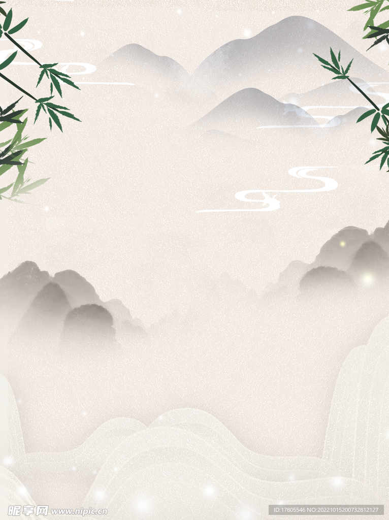 水墨画图片  山水风景 中国风