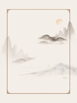 水墨画图片  山水风景 中国风