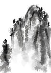 水墨画图片  山水风景 中国风