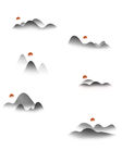 水墨画图片  山水风景 中国风