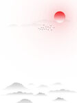 水墨画图片  山水风景 中国风