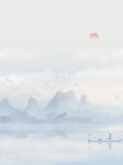 水墨画图片  山水风景 中国风