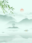 水墨画图片  山水风景 中国风