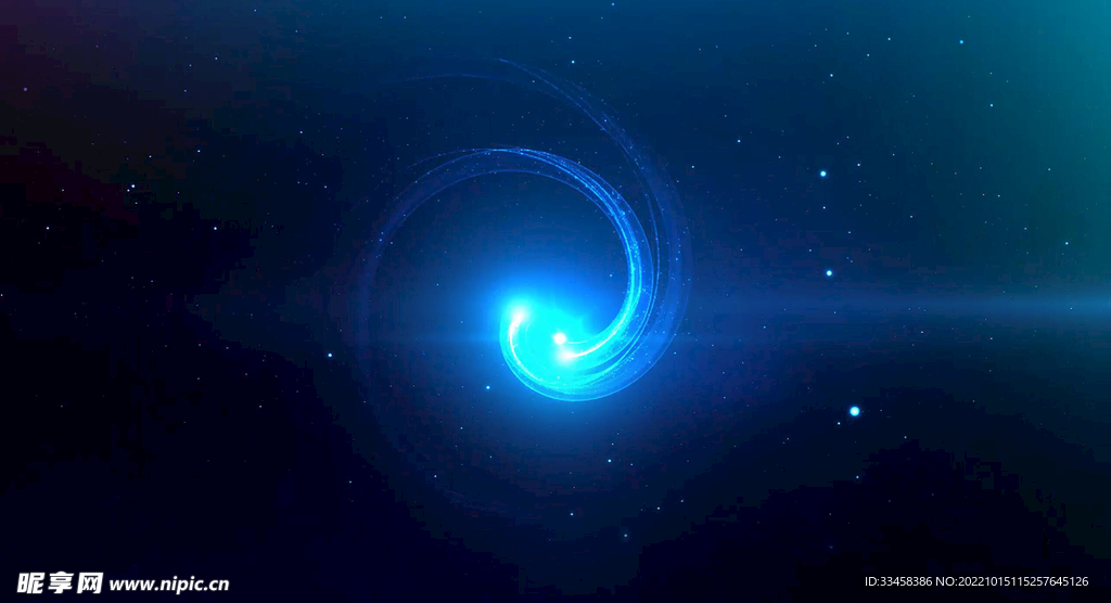 科幻粒子背景