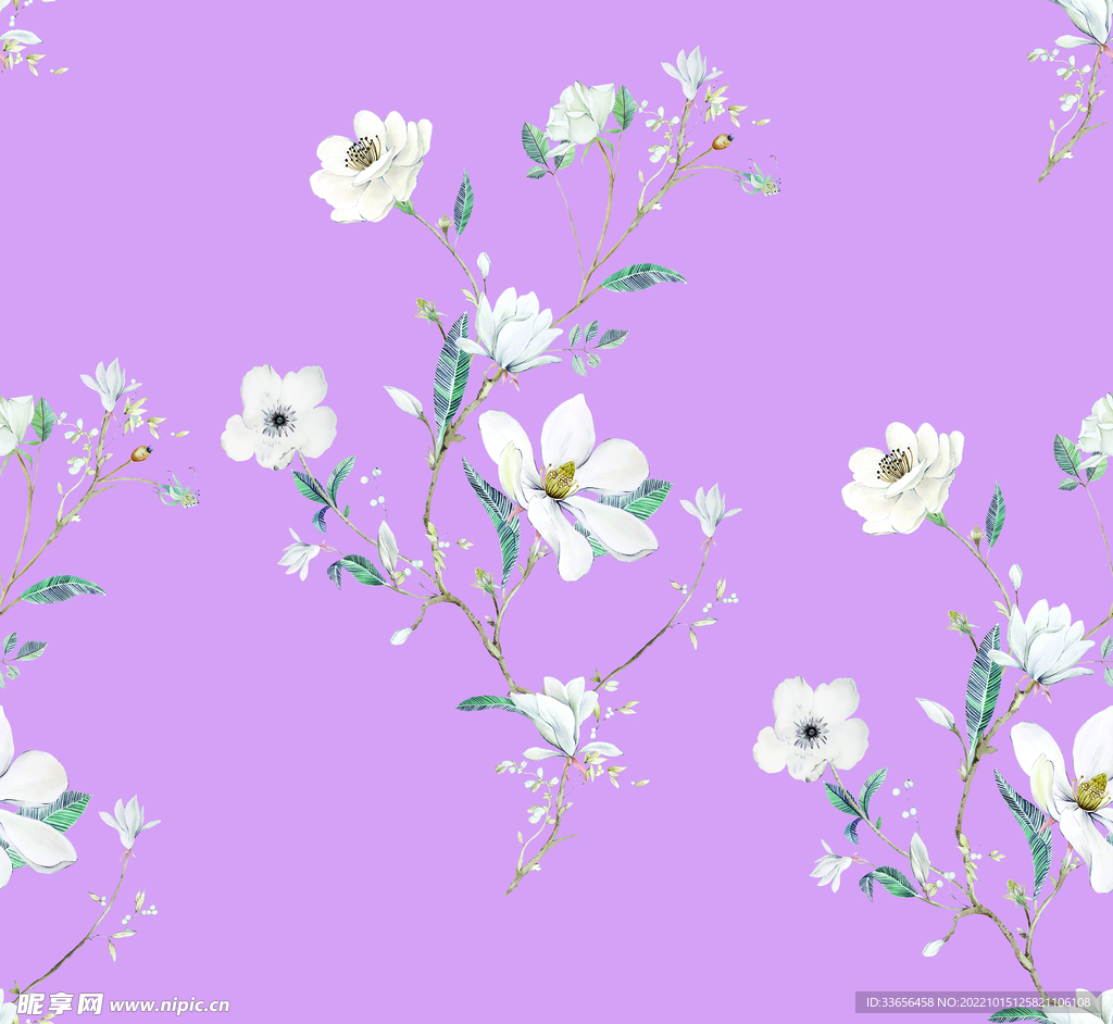 手绘花