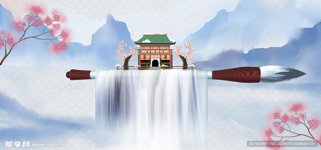 古风banner背景