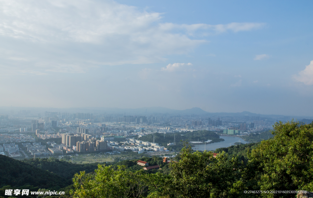 鸟瞰城市