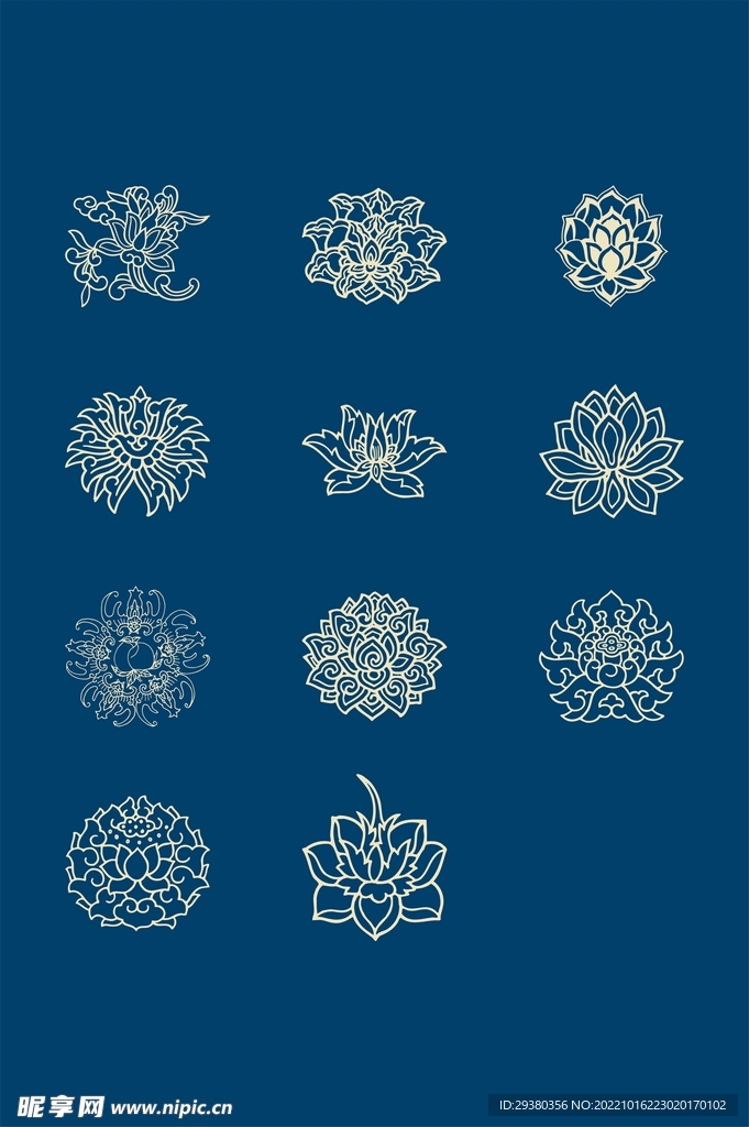 中式花纹花窗