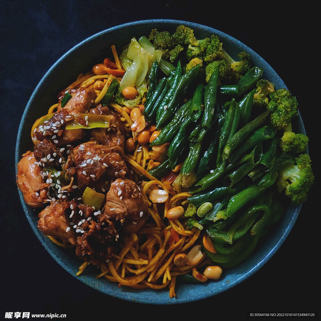 麻辣烧肉饭