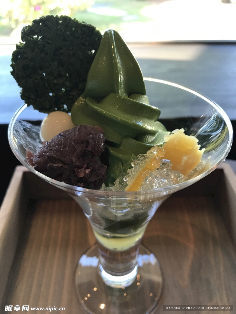 日式抹茶冰淇淋