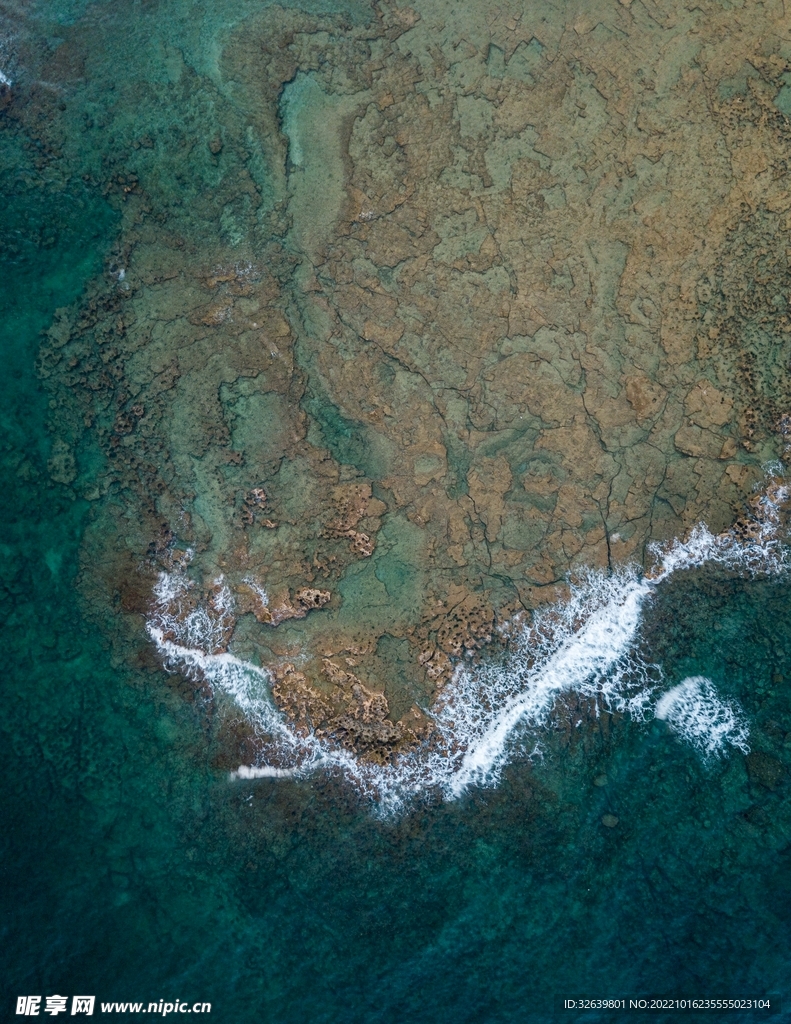 海边俯视