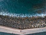 海边鸟瞰图