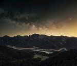 山间的星空