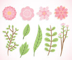卡通花