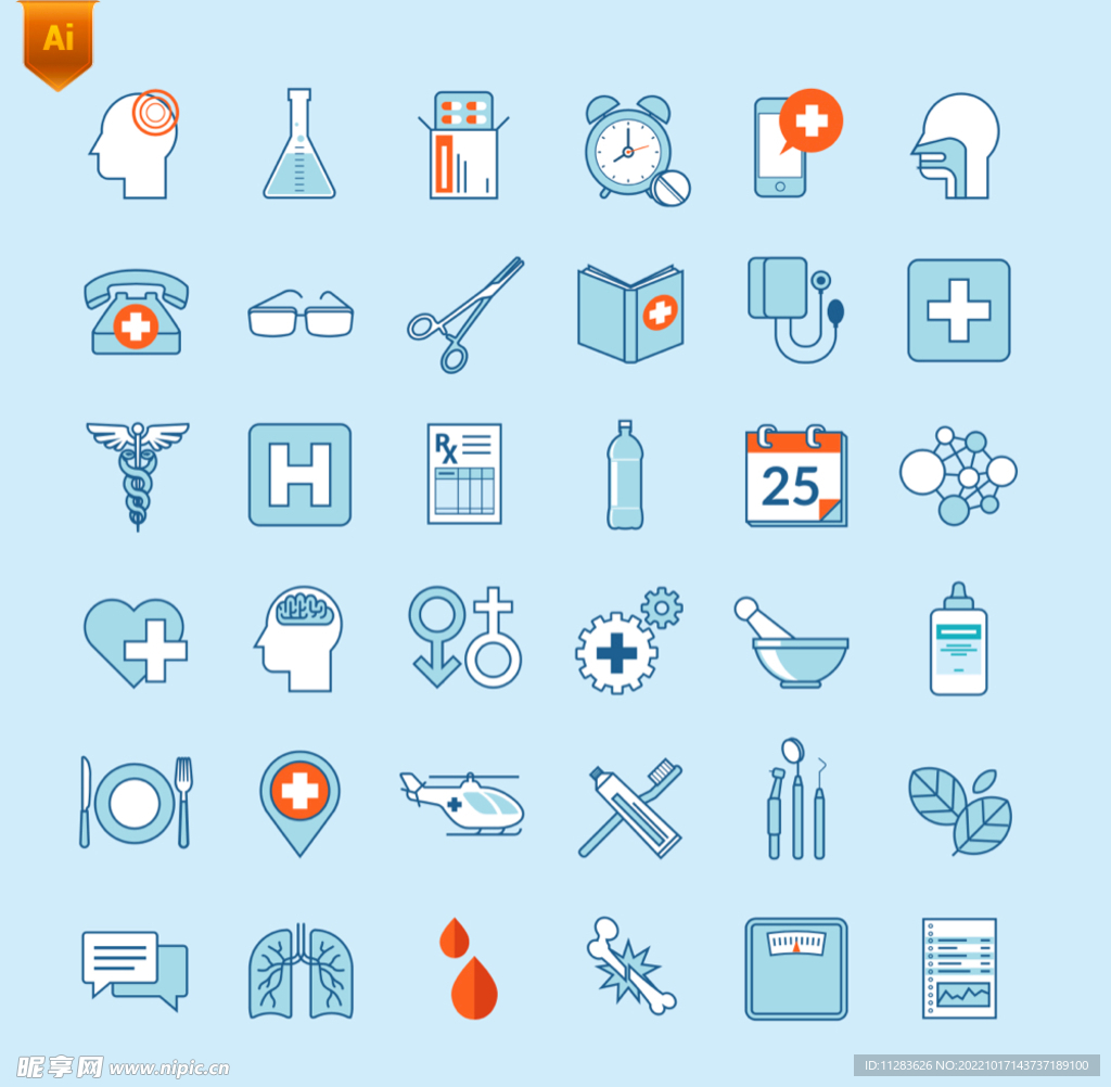 医疗主题icon