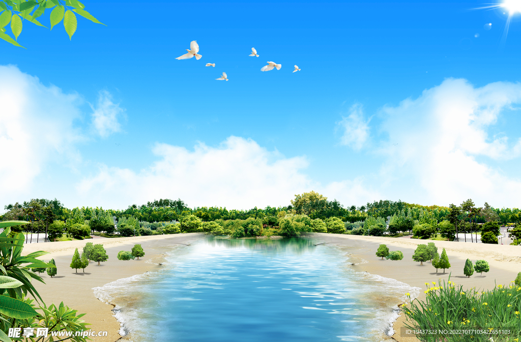 风景 