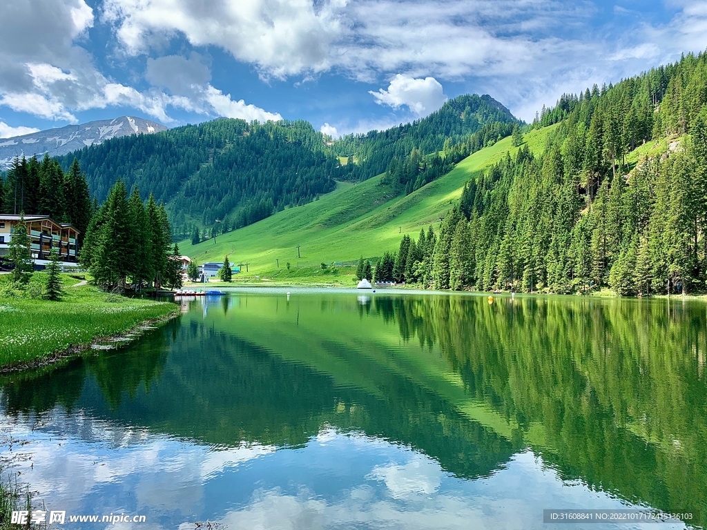 湖泊 摄影图__山水风景_自然景观_摄影图库_昵图网nipic.com