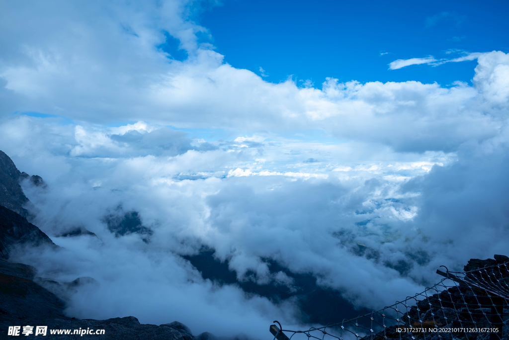 玉龙雪山 黑白雪山