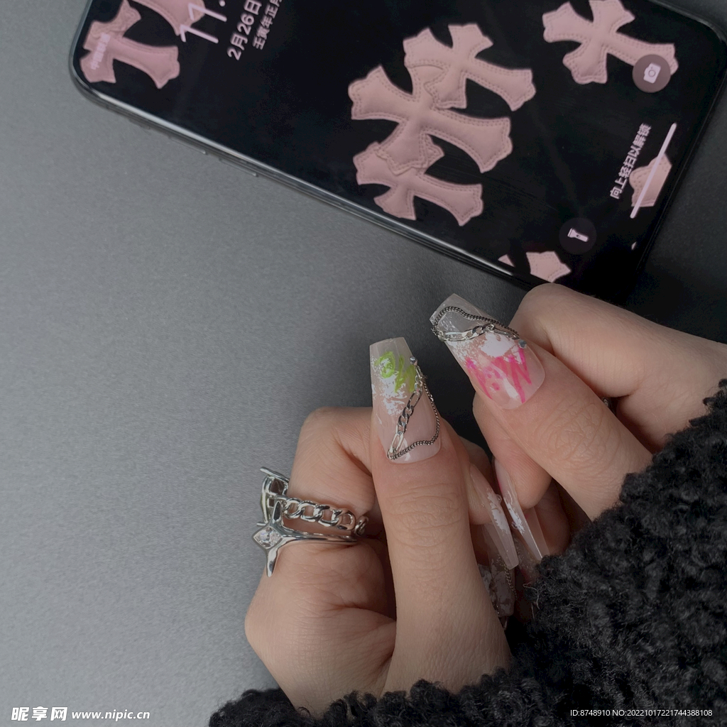 高清美甲图