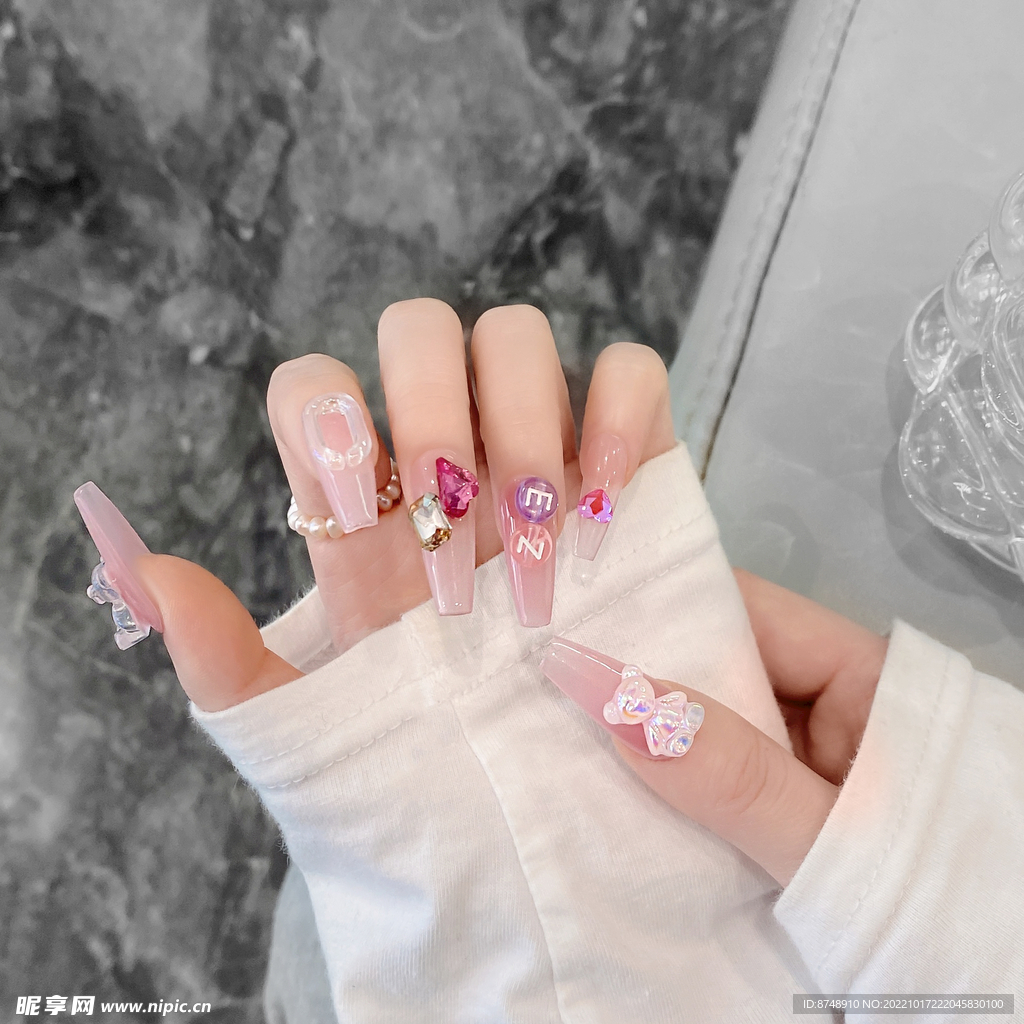  高清美甲图