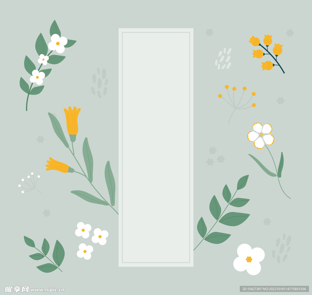 卡通花