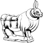 石雕  牛