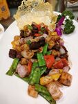 黑胶牛肉粒