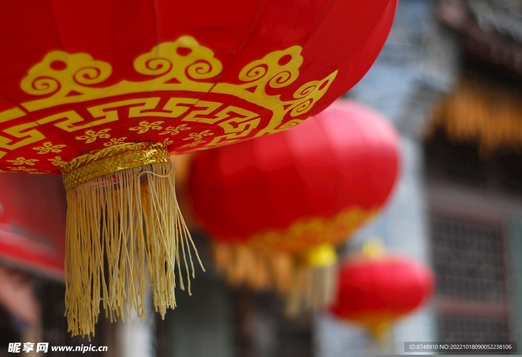 中国红 灯笼